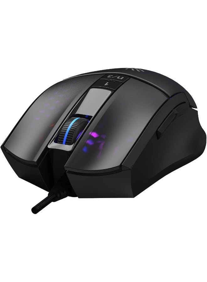 Bloody L65 Max RGB Gaming Mouse – BC3332-A Sensor 10,000 DPI 2,000 Hz Report Rate 4 Core Activated – 4 Types LOD Setting – Light Weight 78G - Image 3